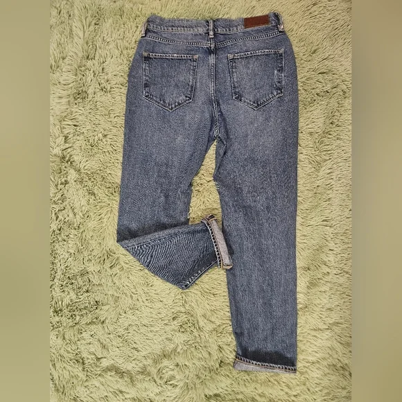 ALLSAINTS Women Amy Girlfriend Distressed Jeans - Picture 2 of 12